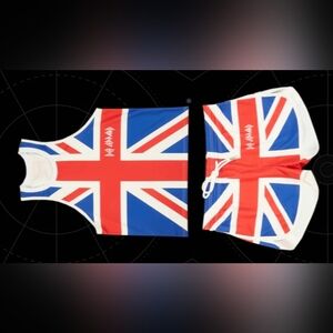 Def Leppard Union Jack & shorts set